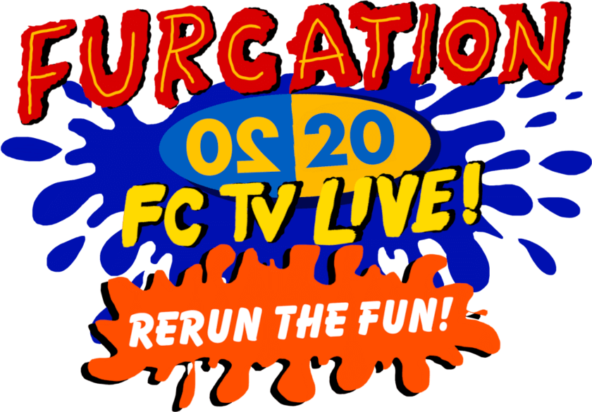 Furcation 2020 logo based on popular children's TV show 50/50 and Nickelodeon logos.
